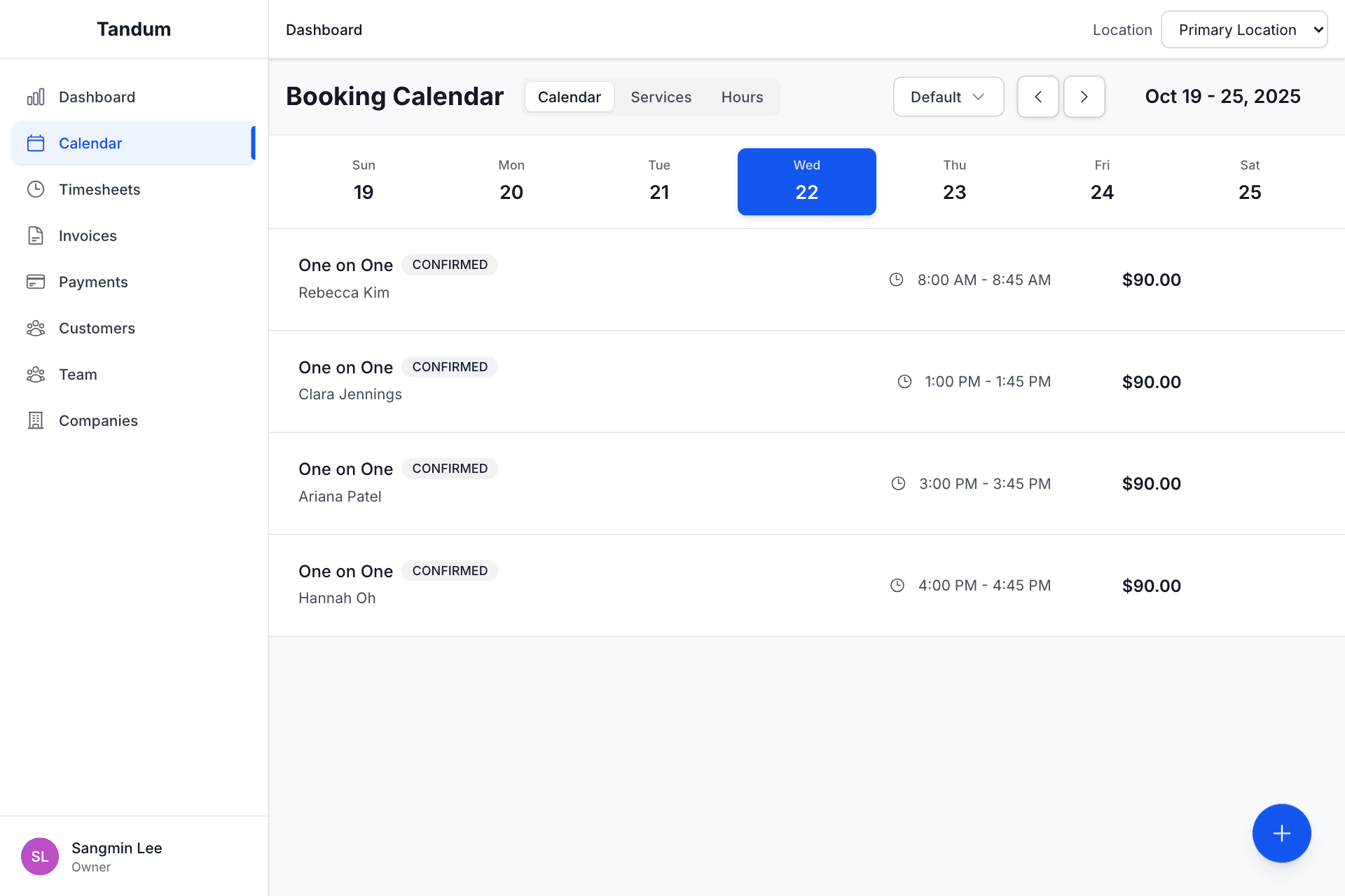 Team Calendar